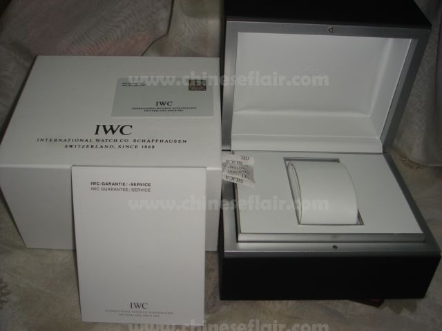 Replica IWC Watch Box - Luxury IWC Black Box - iwc box for sale